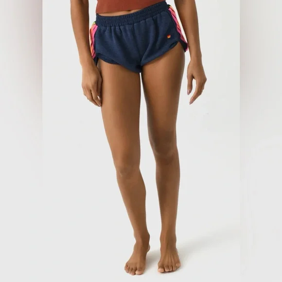 Aviator Nation 5 Stripe Jogger Shorts - Picture 17 of 17